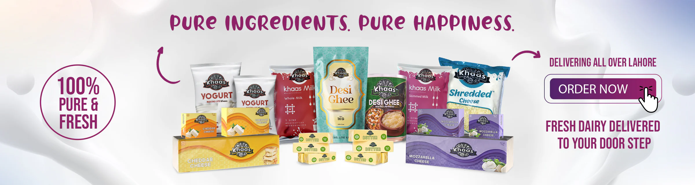 Pure Taste, Naturally Grown